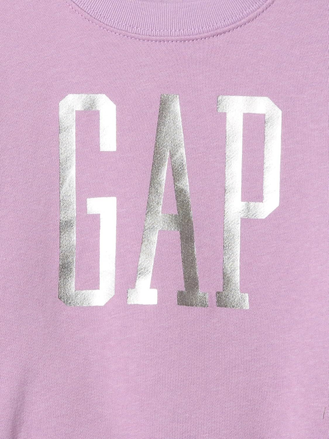 GAP baby-girls Fleece Crewneck - Image 3