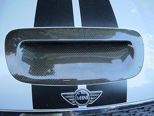 Cubierta seca de la cuchara de la capilla de la fibra de carbono para MINI COOPER R55R56 SR57