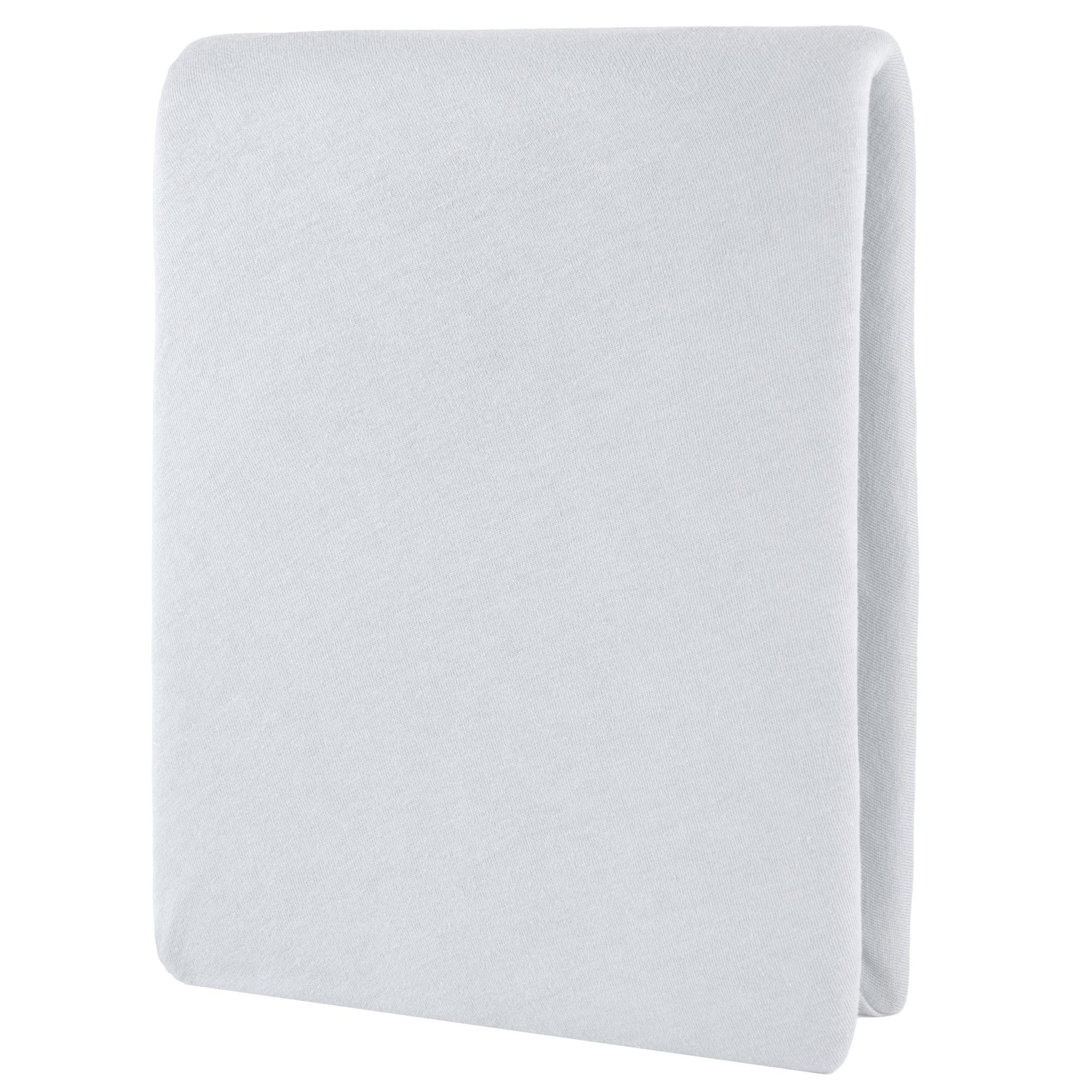 CelinaTex Aqua Wasserbett Boxspringbett Spannbettlaken 200x220-220x240 cm Silber grau Baumwolle Bettlaken Elastan