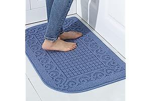 Cozy Homeer Blue Throw Rug: Comfort and Style