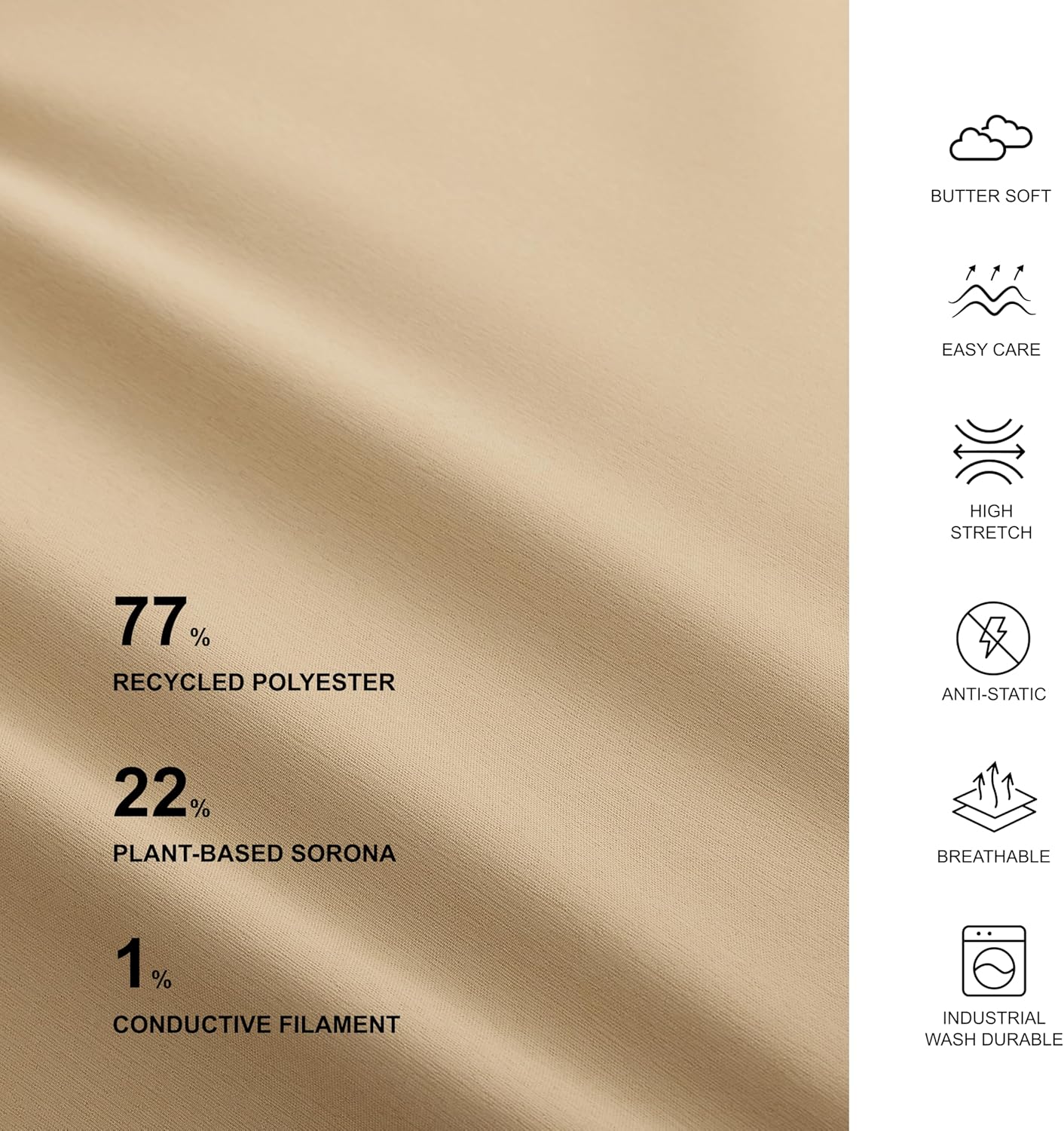 Acadia Cambria Straight-Leg Scrub Pants for Women: Butter-Soft Fabric, 4 Discreet Pockets, Easy Care Women Scrub Pants - Image 6