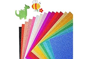 Premium Glitter Cardstock for Arts and Crafts Projects