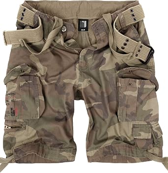 bw-online-shop Urban Summer - Bermuda da uomo Cargo Vintage Light Woodland.  XXXXXXL : Amazon.it: Abbigliamento