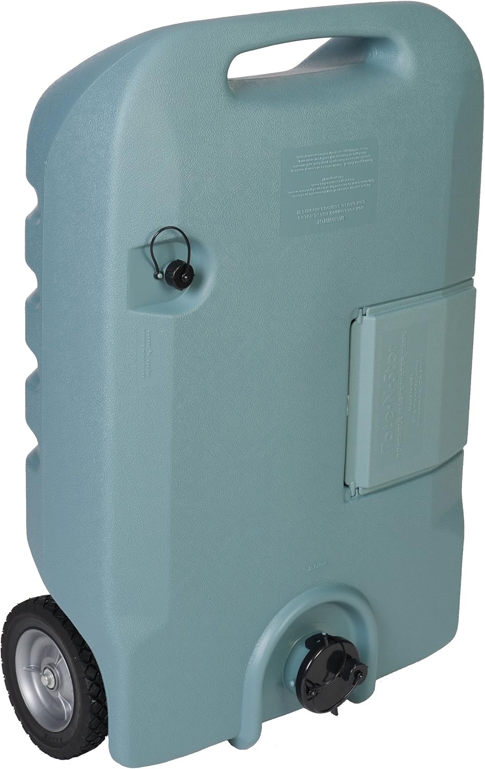 Tote-N-Stor 25608 Portable Waste Transport - 25 Gallon Capacity , Gray : Automotive
