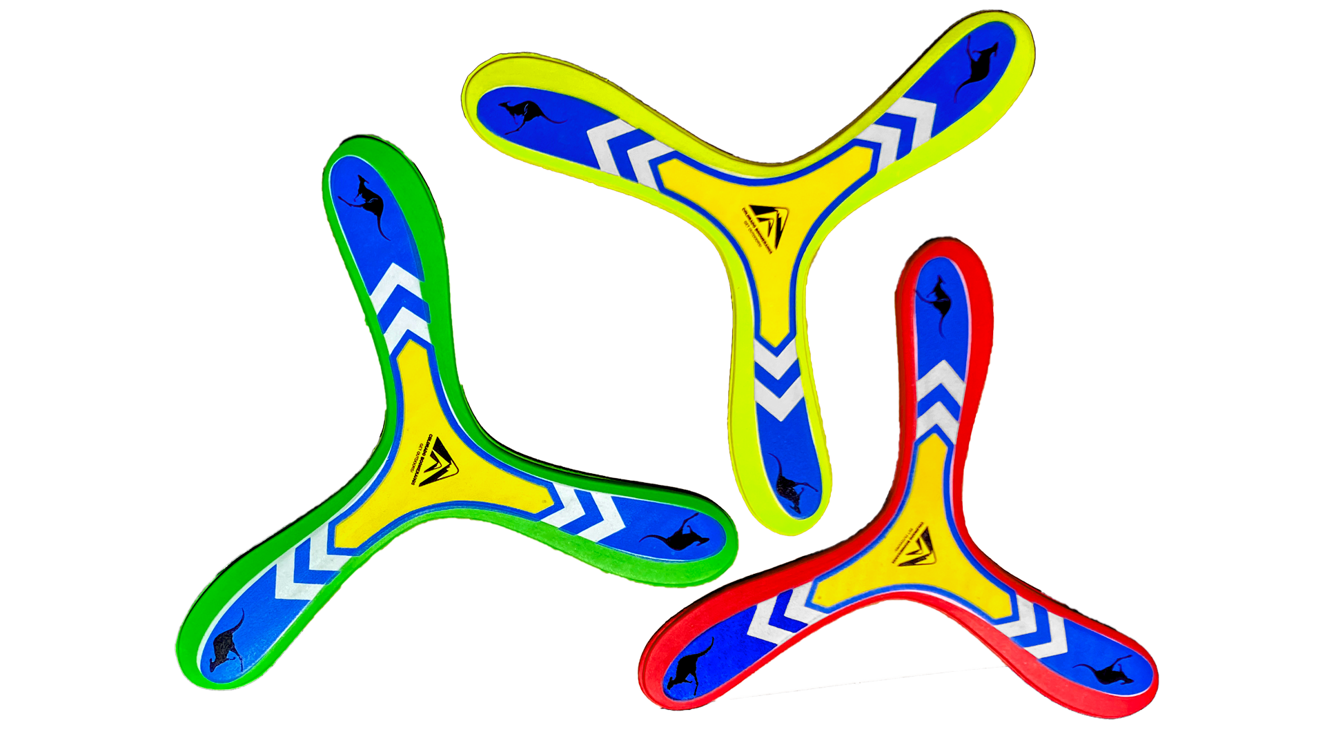 Trirang Boomerang 3 Pack Fast Catch Boomerangs : Amazon.ca: Sports
