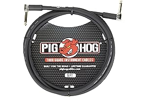 Pig Hog 6 ft Guitar Cable: Essential Gear for Unparalleled Performance