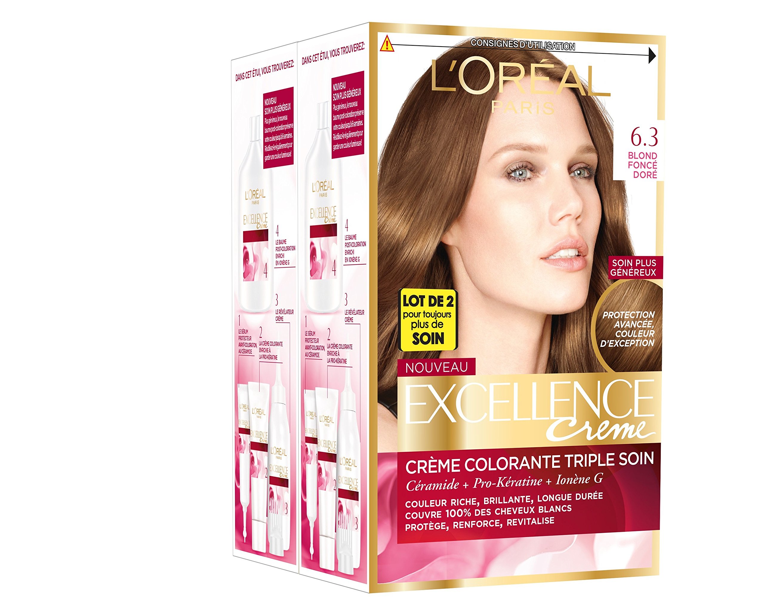 L’Oréal Paris Excellence - Coloración de triple protección