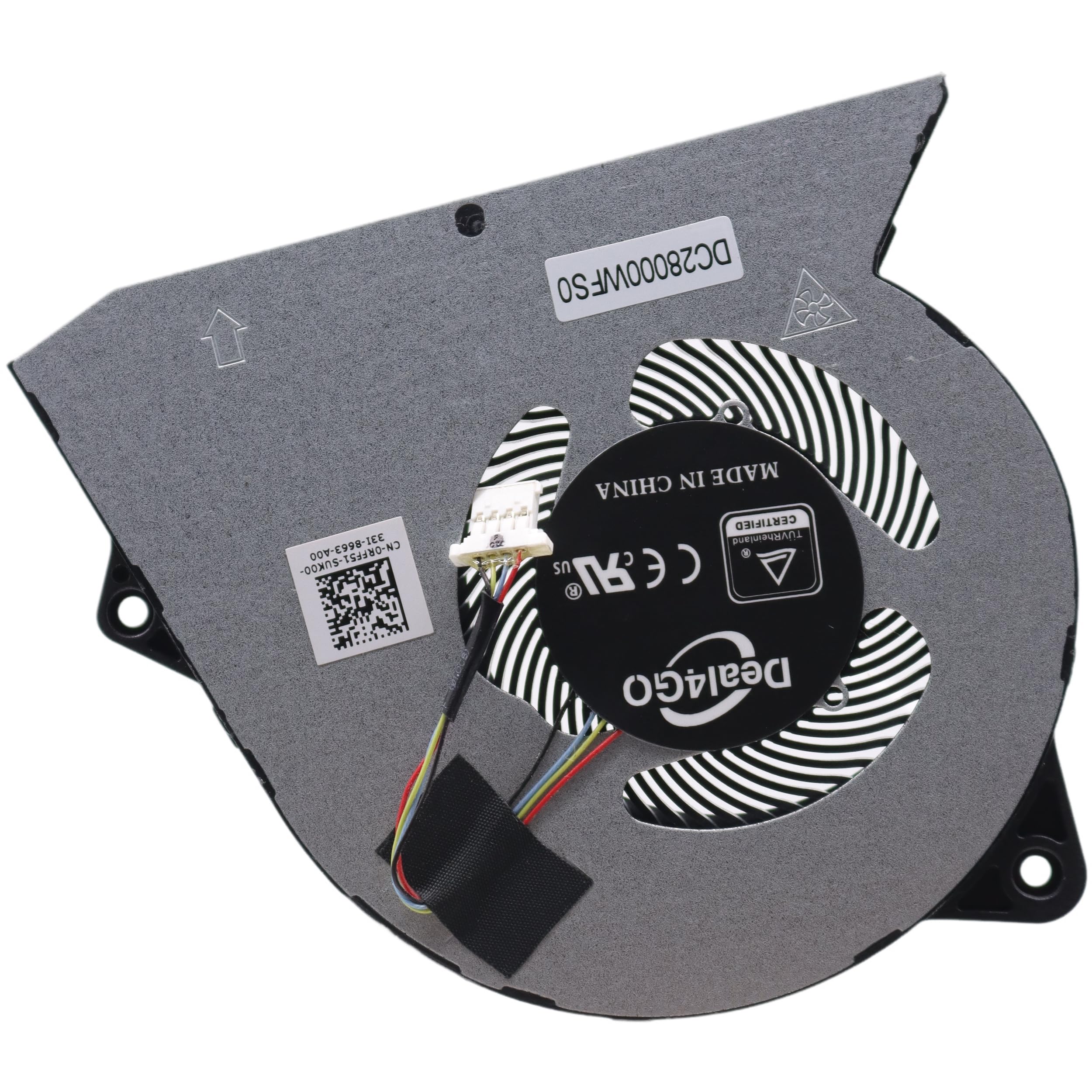 Amazon.com: Deal4GO CPU Cooling Fan P85J6 RFF51 Replacement for