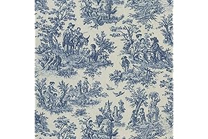 Waverly Rustic Life Collection Indigo Cotton Fabric