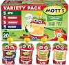 Mott's Apple Sauce No Added Sugar 90ml - Clear Bags - Pack of 20