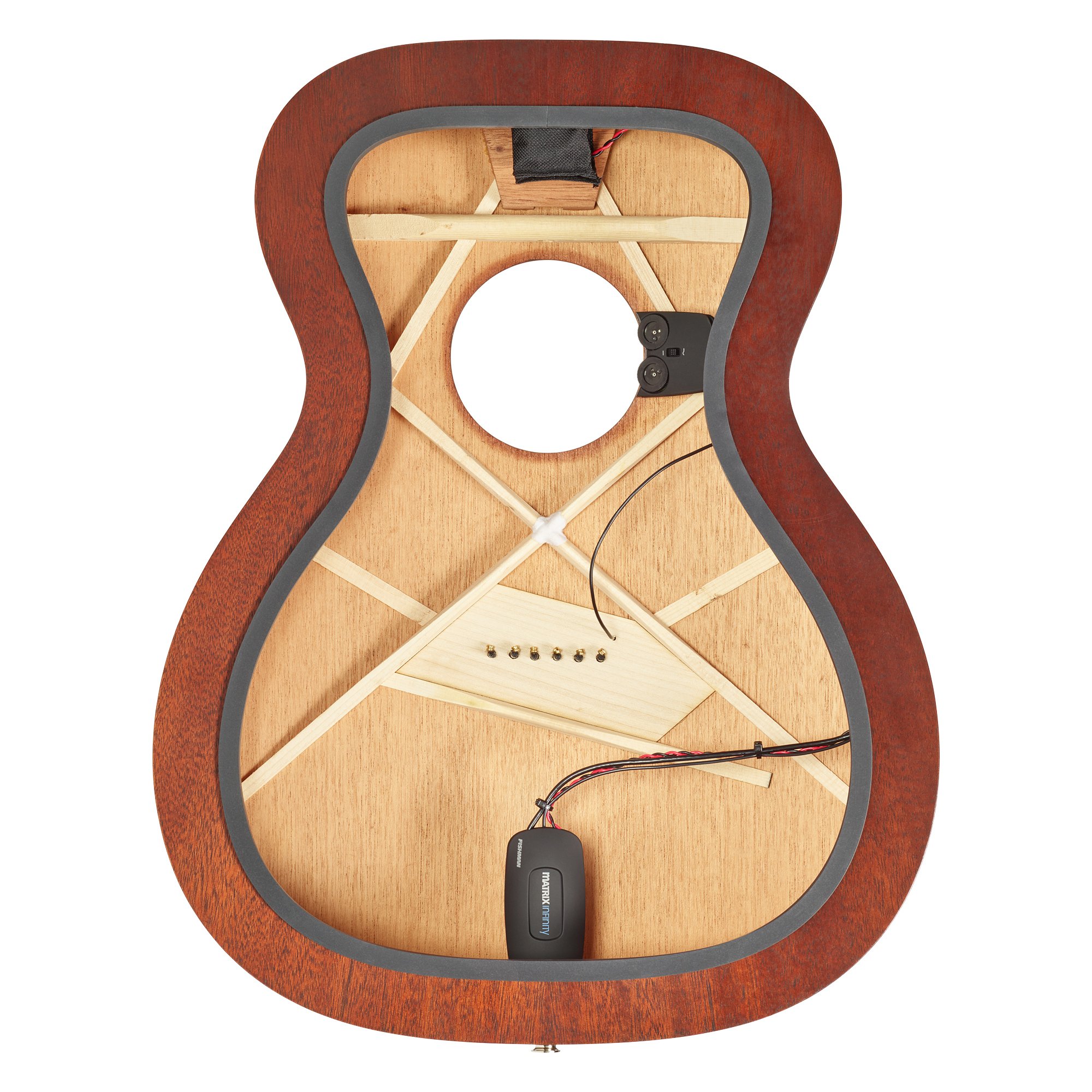 ギターピックアップ　fishman Rare Earth Mic Blend Active Soundhole Pickup