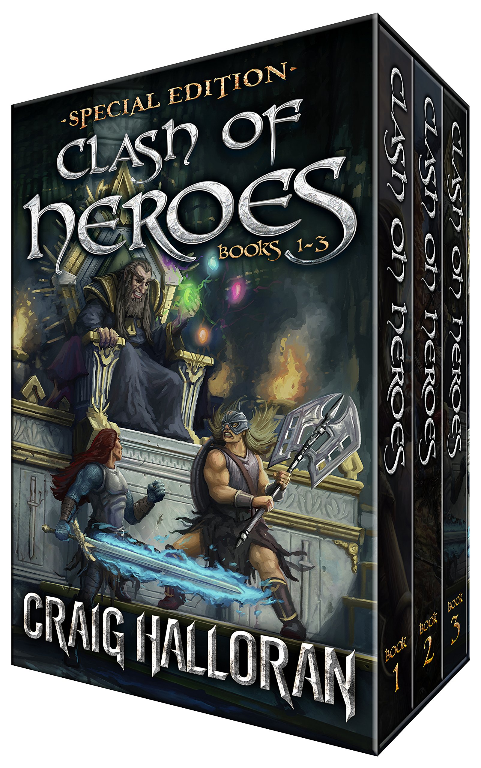 Clash of Heroes Special Edition: Books 1, 2 & 3 the Complete Series (The Ultimate Sword and Sorcery Fantasy Adventure)