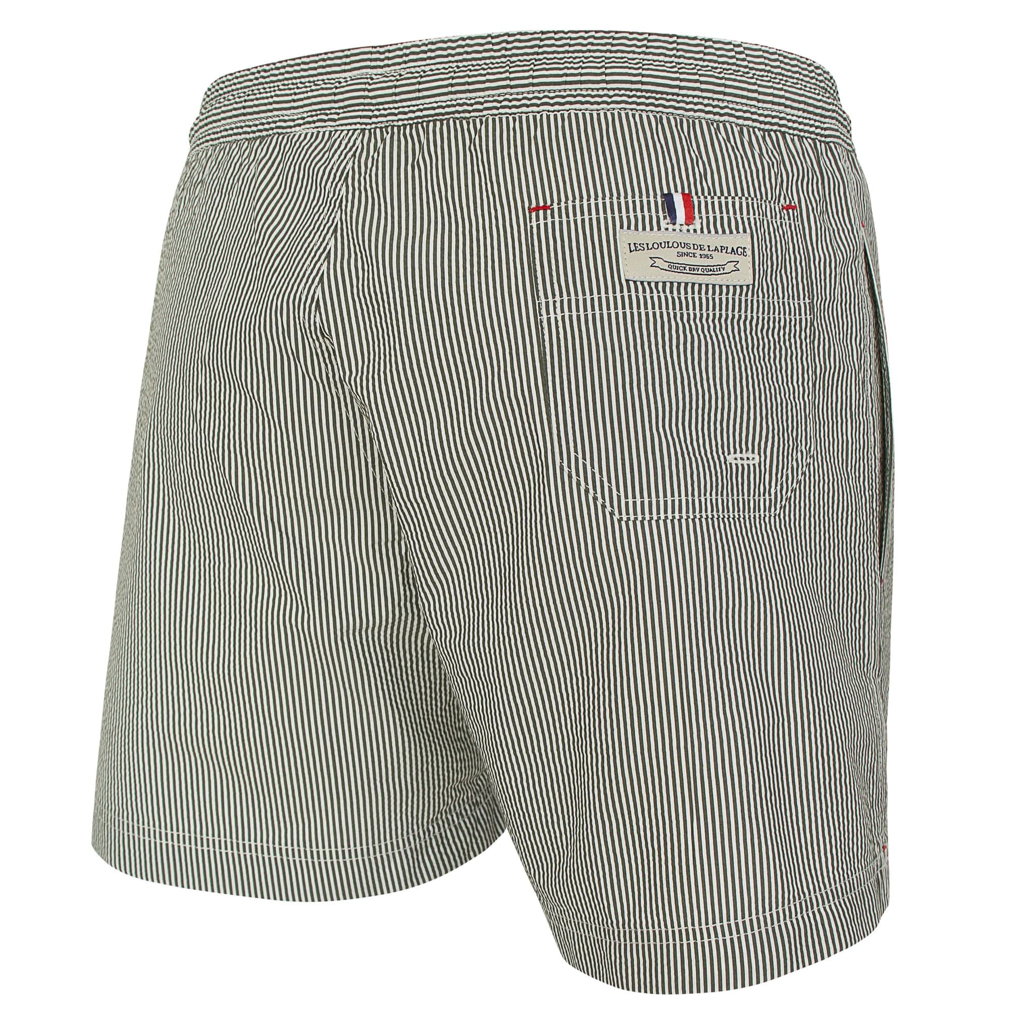 Bañador para hombre, talla M, rayas azul, naranja, verde - Jim 780123, verde, XXL