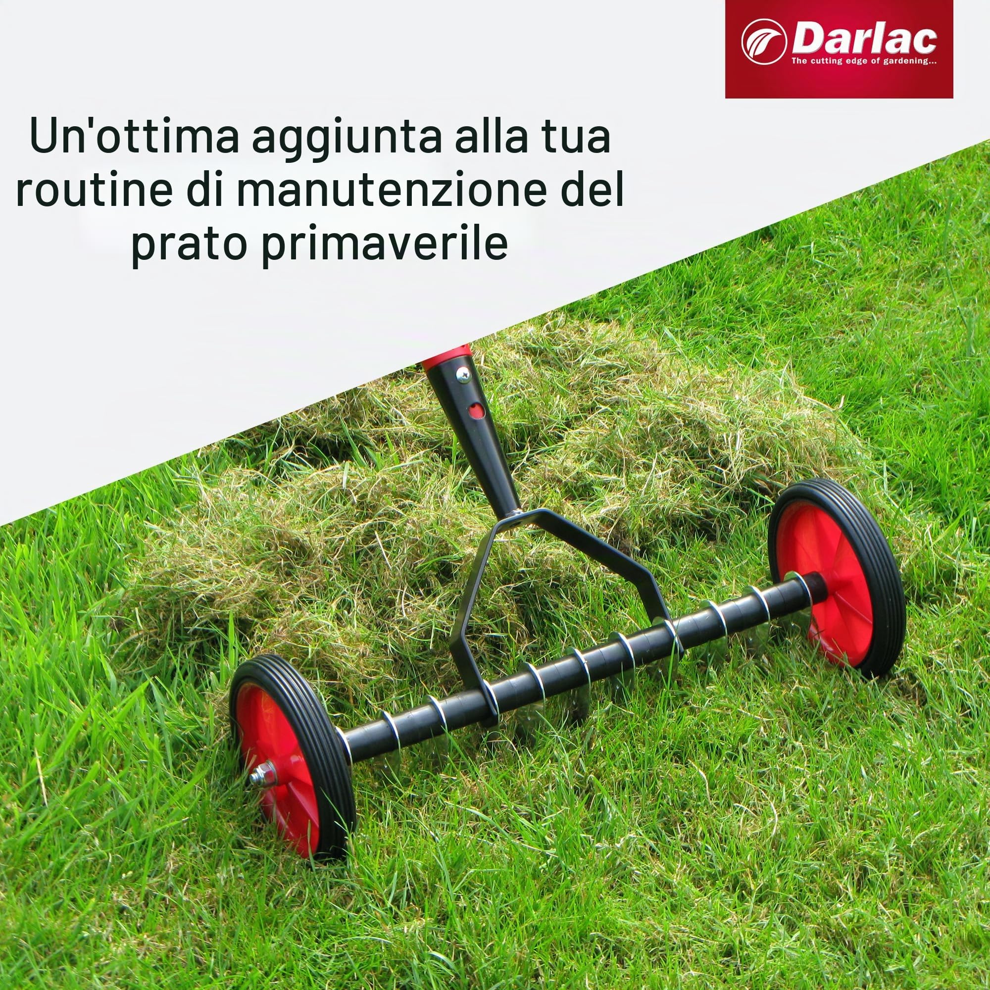 Darlac DP888 Scarificatore telescopico Prato aeratore Muschio Erba Scarifying