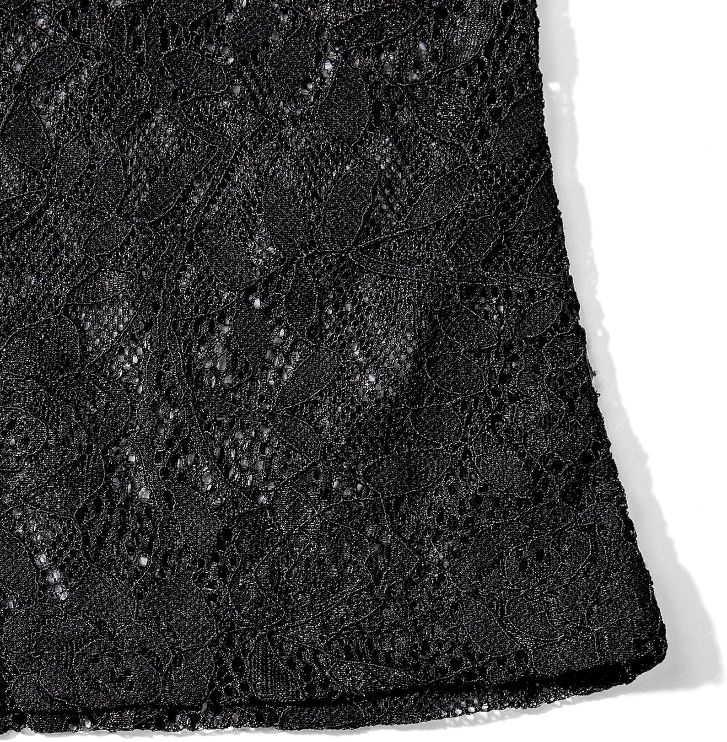 Women Sexy Lace Patchwork Jumpsuits Hollow Out Flare Pants One Piece Romper Club Outfits - Image 9