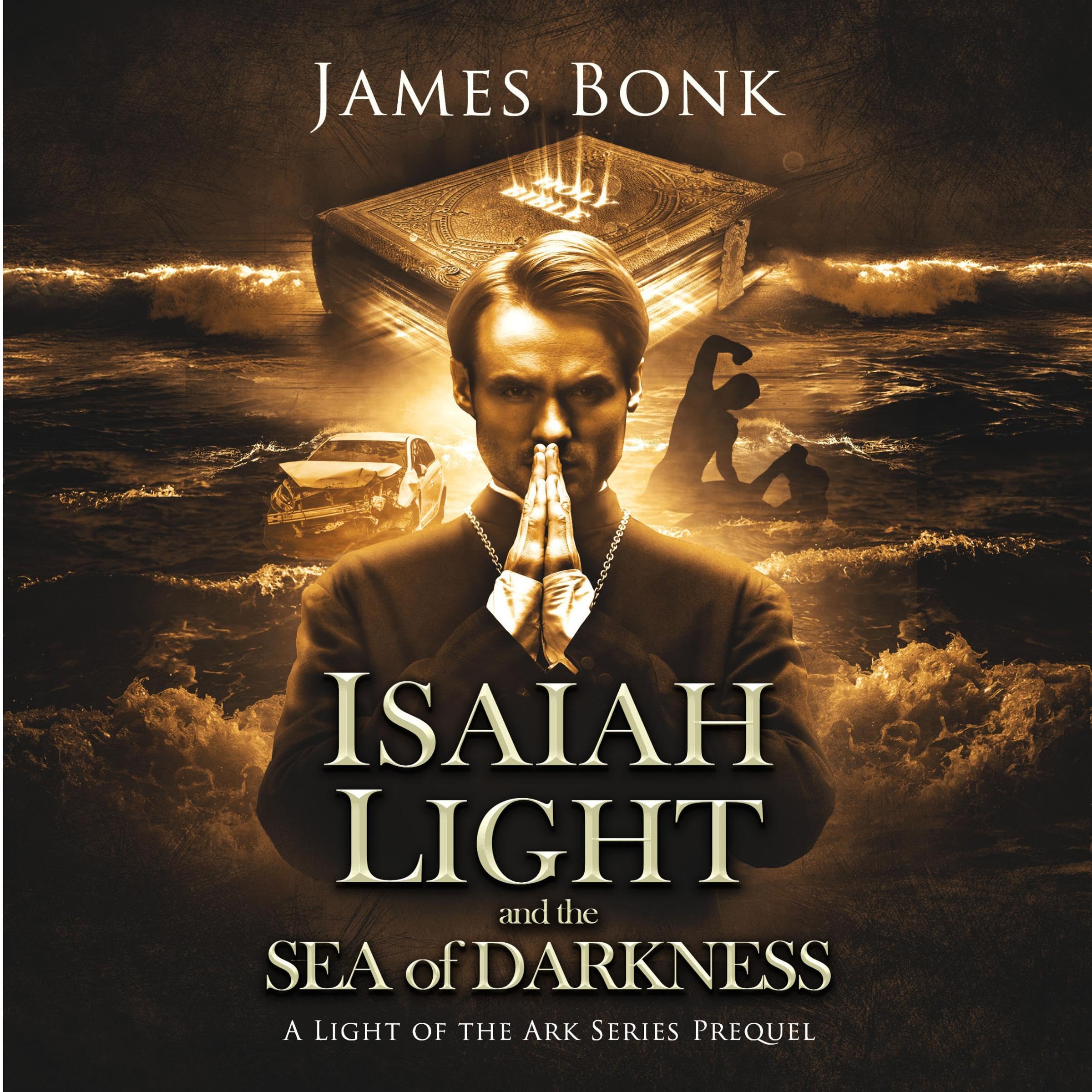 Cover art for Isaiah Light and the Sea of Darkness: A Prequel of the Light the Ark Series