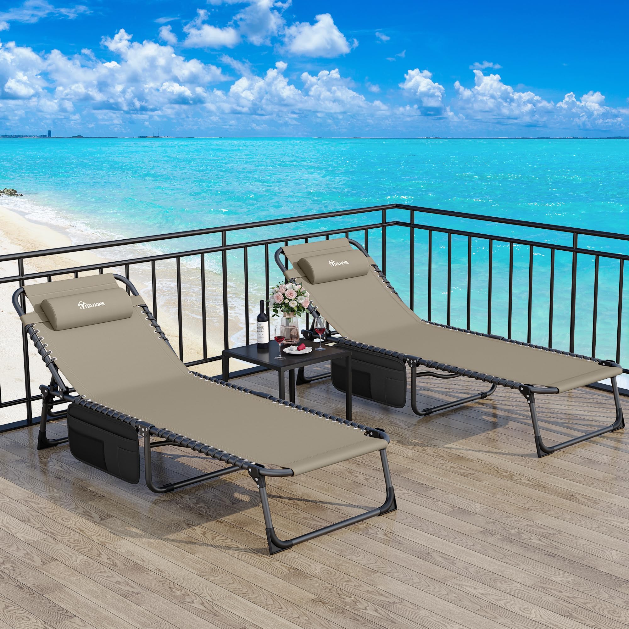 Lettino Prendisole Da Giardino Sedia A Sdraio Con Ruote In Polyrattan Marrone Itd96424 Marrone 70476705