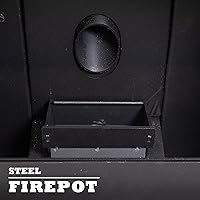 Vista 11 de Large Pellet Stove - 130lb Hopper
