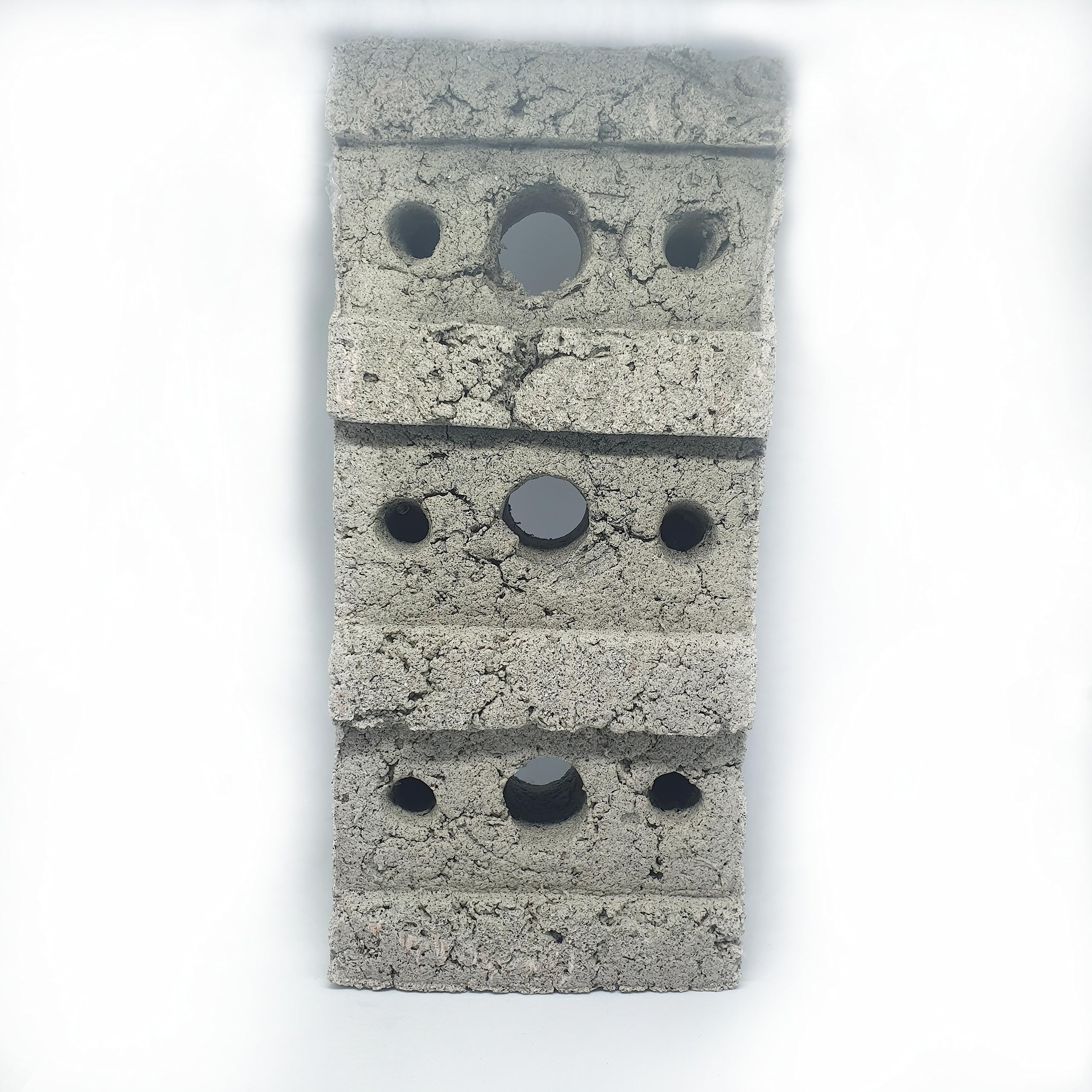 Biohome Bricks - Filtración para acuarios de Agua Dulce y Salada, porosidad 50%, Material filtrante, 1 Piedra por 150 litros