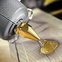 Vista 7 de Pistola de pegamento termofusible AdTech de tamaño completo de alta potencia industrial – Pistola de pegamento termofusible de grado profesional