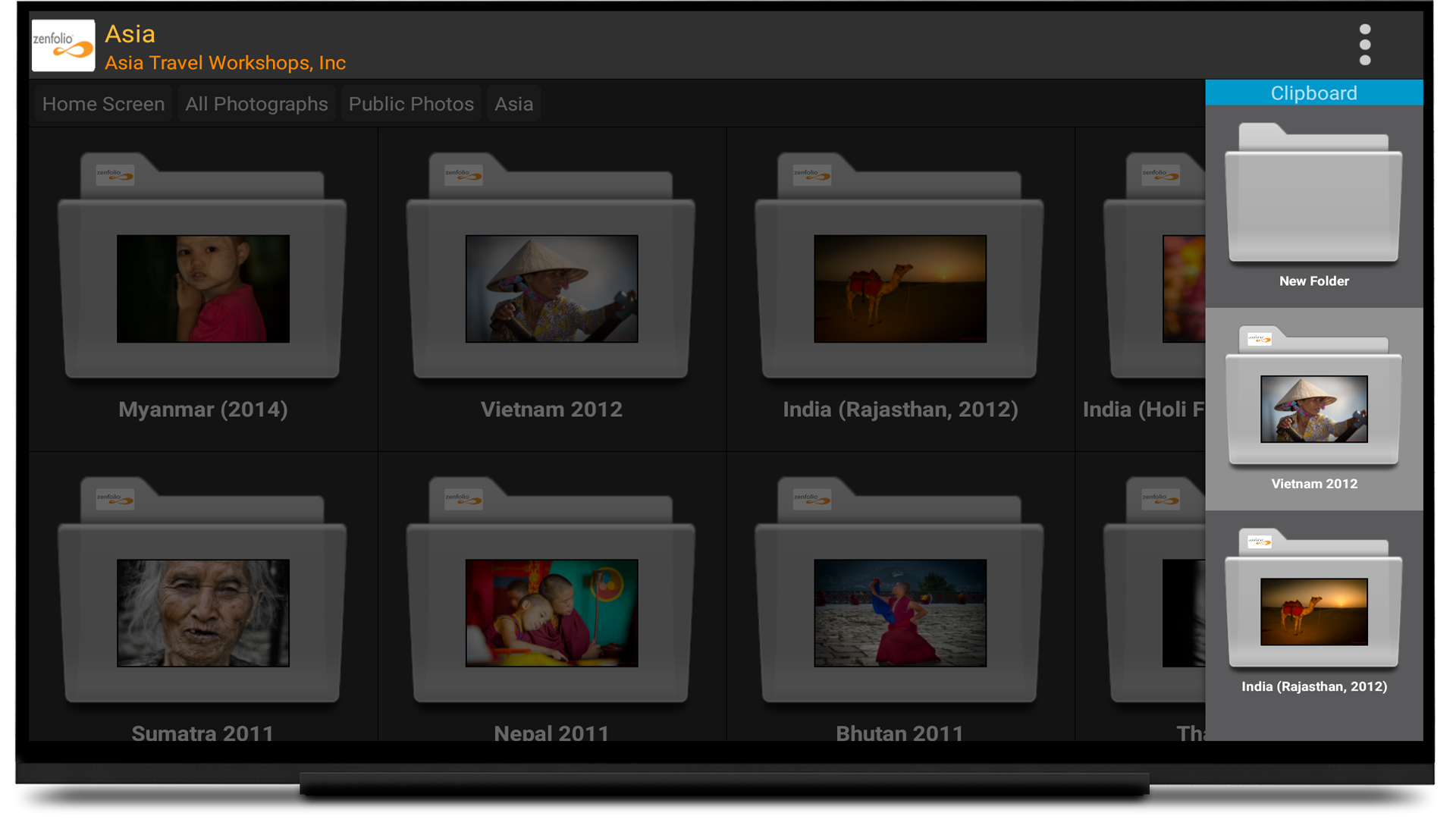 PhotoGuru Media Player Photo and Video Player for the Cloud App on