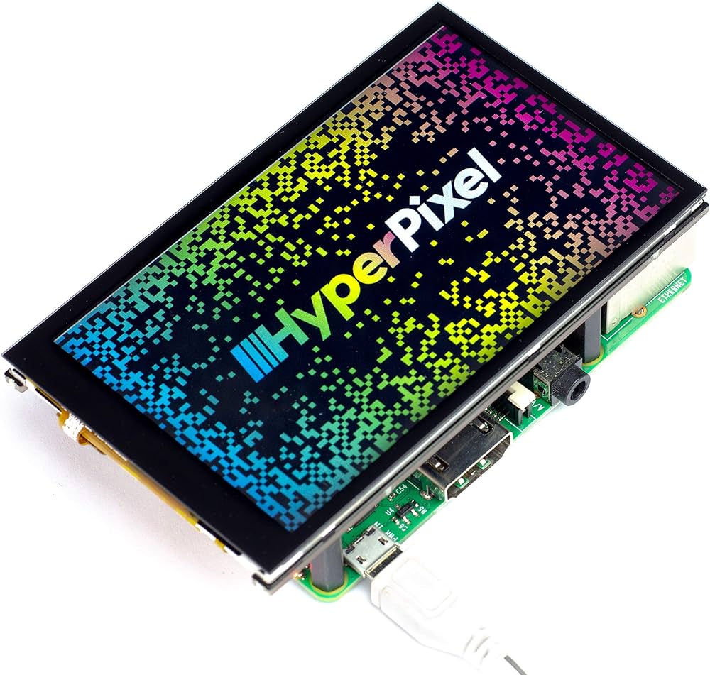 Amazon.co.jp: Pimoroni HyperPixel 4.0 タッチ - ハイレゾ TFT 高速