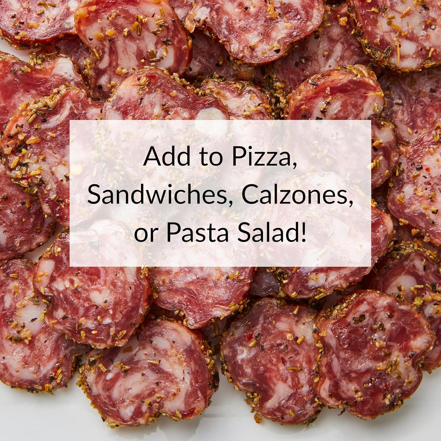 DeLallo Italian Herb Dry Sausage, Handrubbed with Garlic and Spices, Air Cured, Gourmet Meat for Charcuterie Boards and Snacking, No Added Nitrates or Nitrites, Preservative Free, 7 oz Stick, (3 Pack)