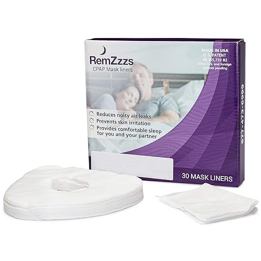 RemZzzs Full Face Cpap Mask Liners (K2FM) Reduce Noisy