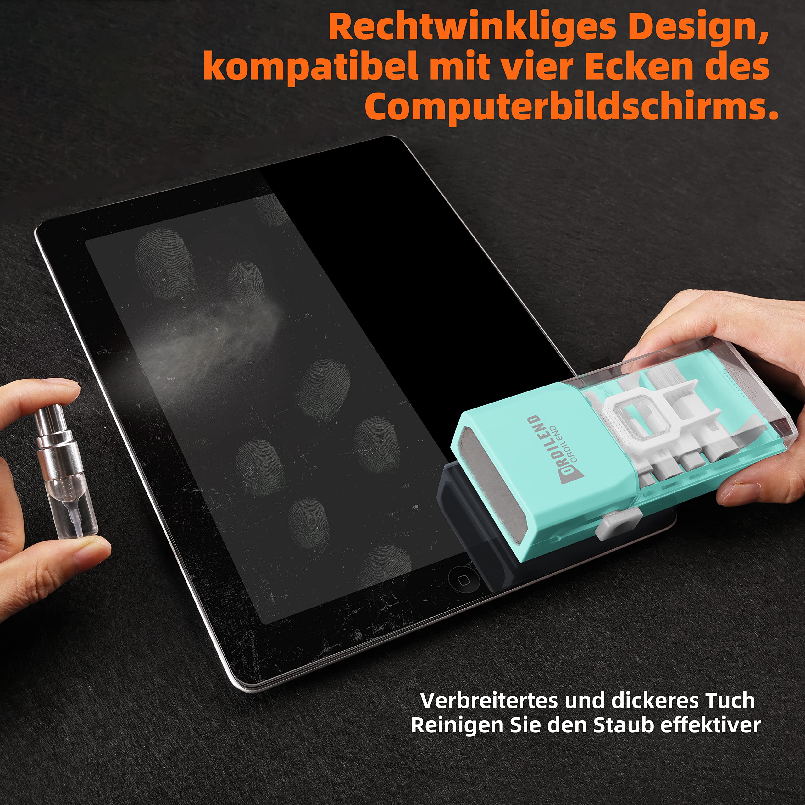 Zestaw do czyszczenia klawiatury, zestaw do czyszczenia laptopa, zestaw do czyszczenia MacBooka telefonu komórkowego, czyszczenia klawiatury ze szczotką, do czyszczenia klawiatury, do laptopa, tabletu, komputera, łatwy w użyciu i przenoszeniu
