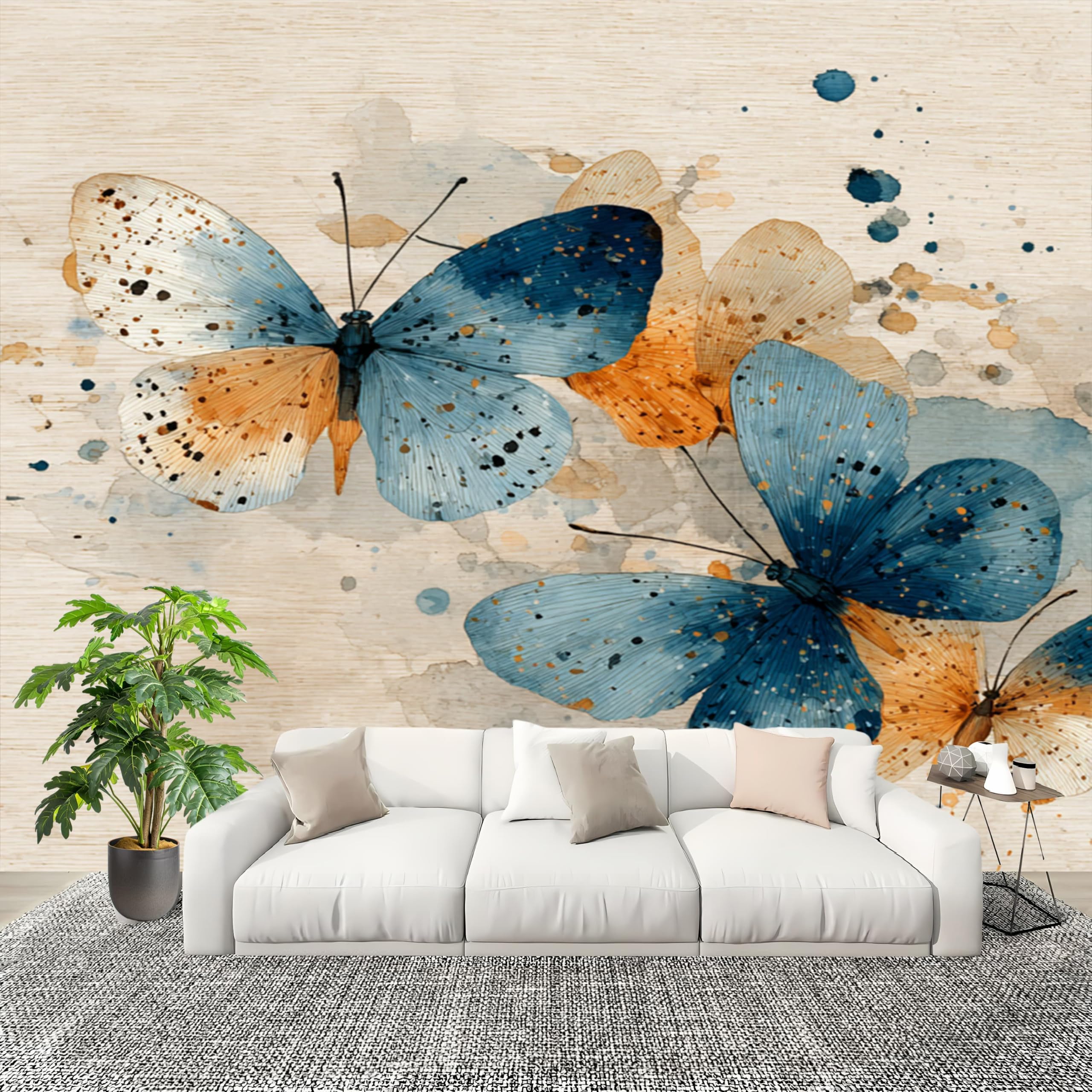Carta da parati per Soggiorno Moderna 250x175 cm Beige Fotomurali in TNT
