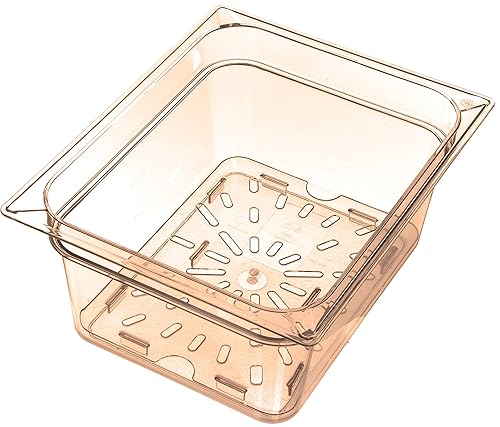 Miniatura 4 de Carlisle FoodService Products 1043513 StorPlus Estante de drenaje de alto calor, tamaño medio, ámbar