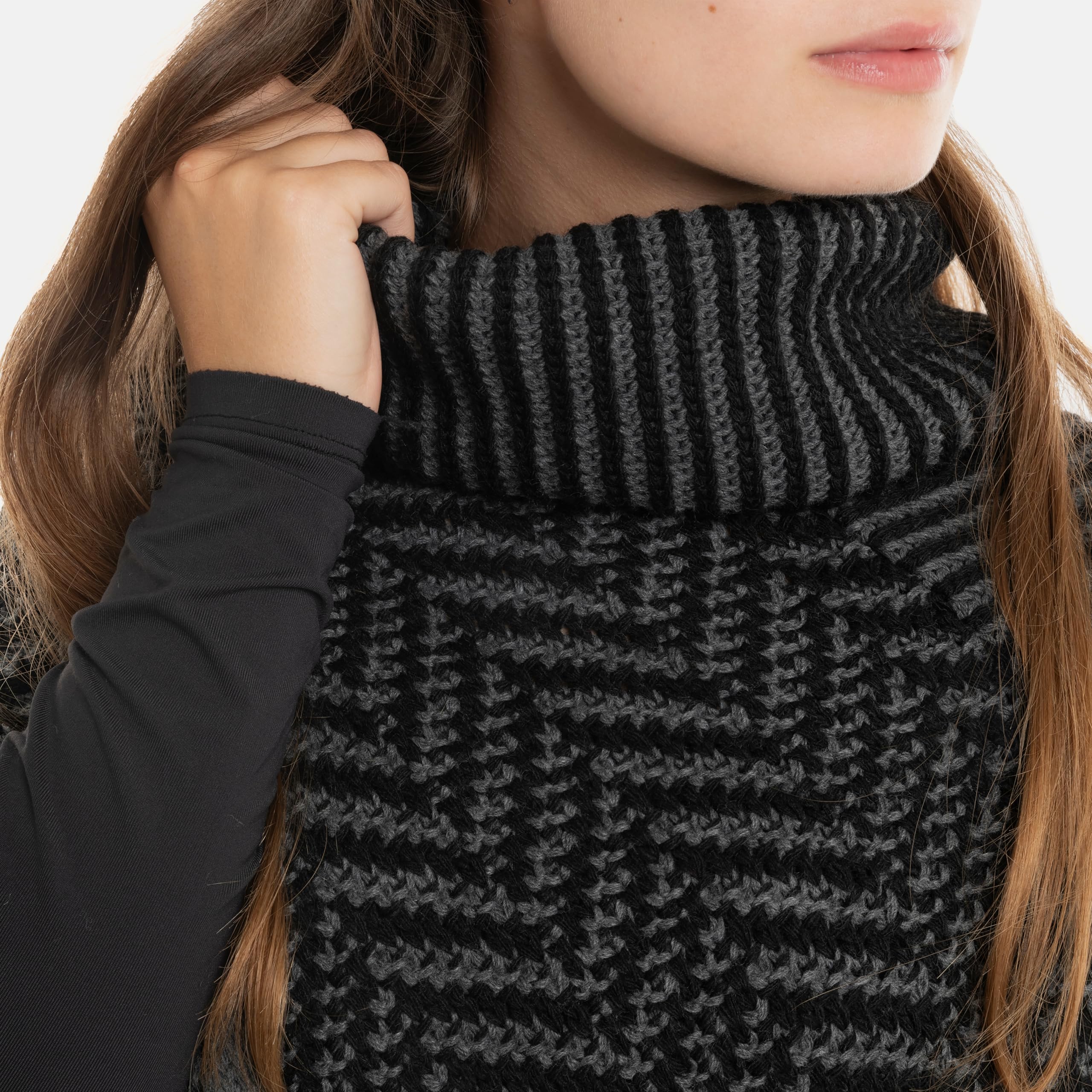Knit Factory - Amber Poncho Tricoté