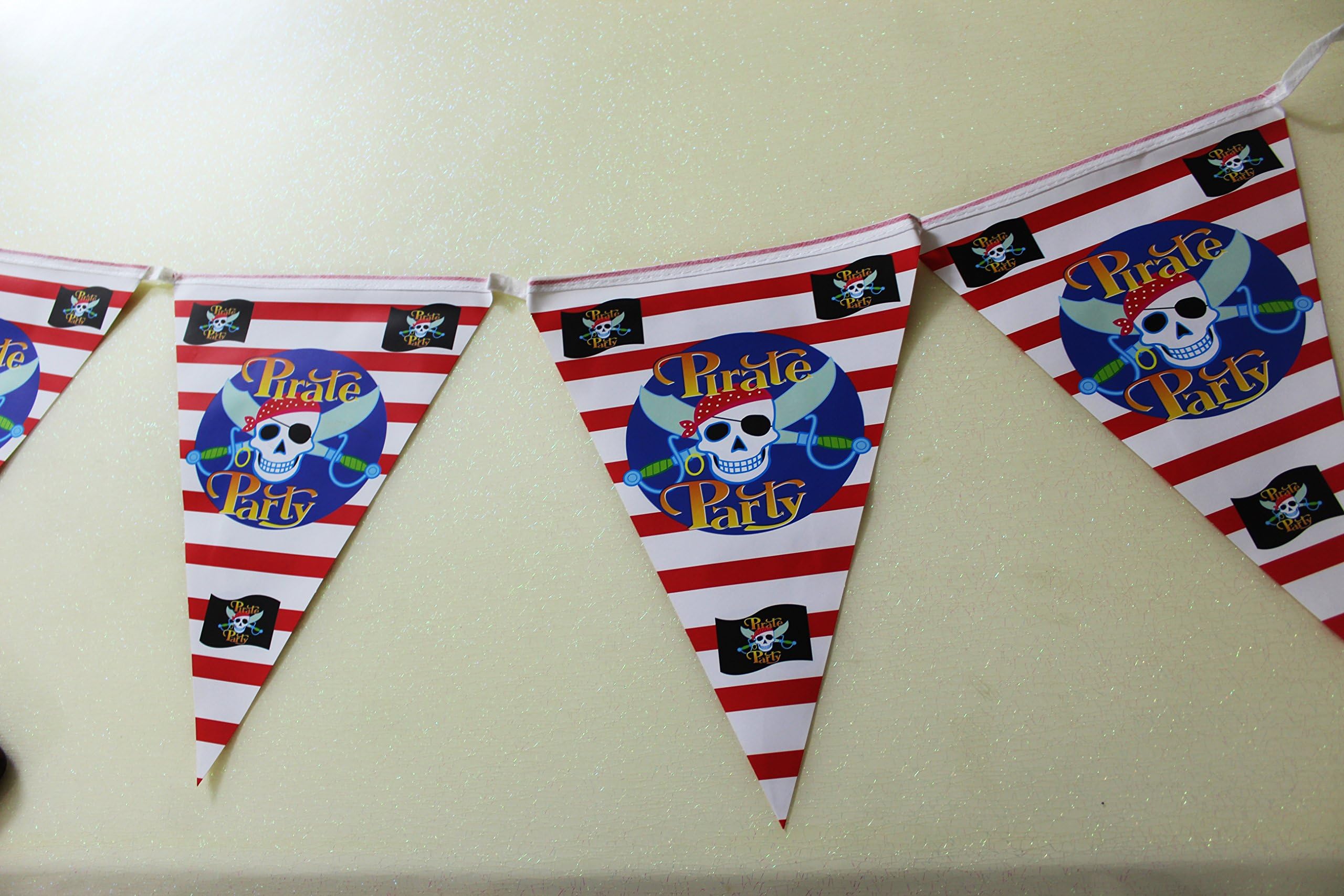 Theme Birthday Banner, 1pc (Pirate)