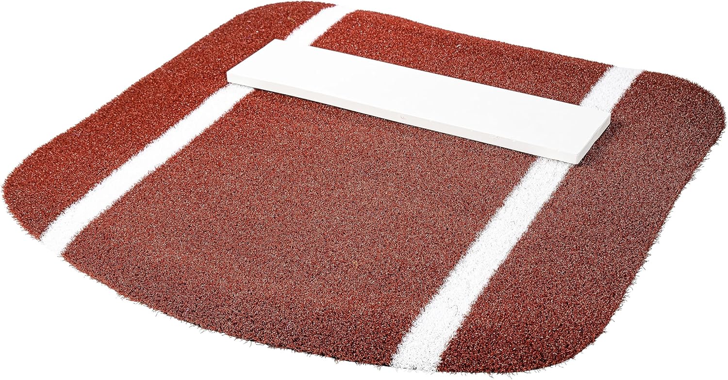 Portolite - Throw Down Mat with Spikes - Never Slip - Softball Pitching Mats