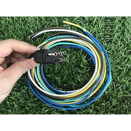 CURT 58034 6-Way Square Wiring Connector - Canada