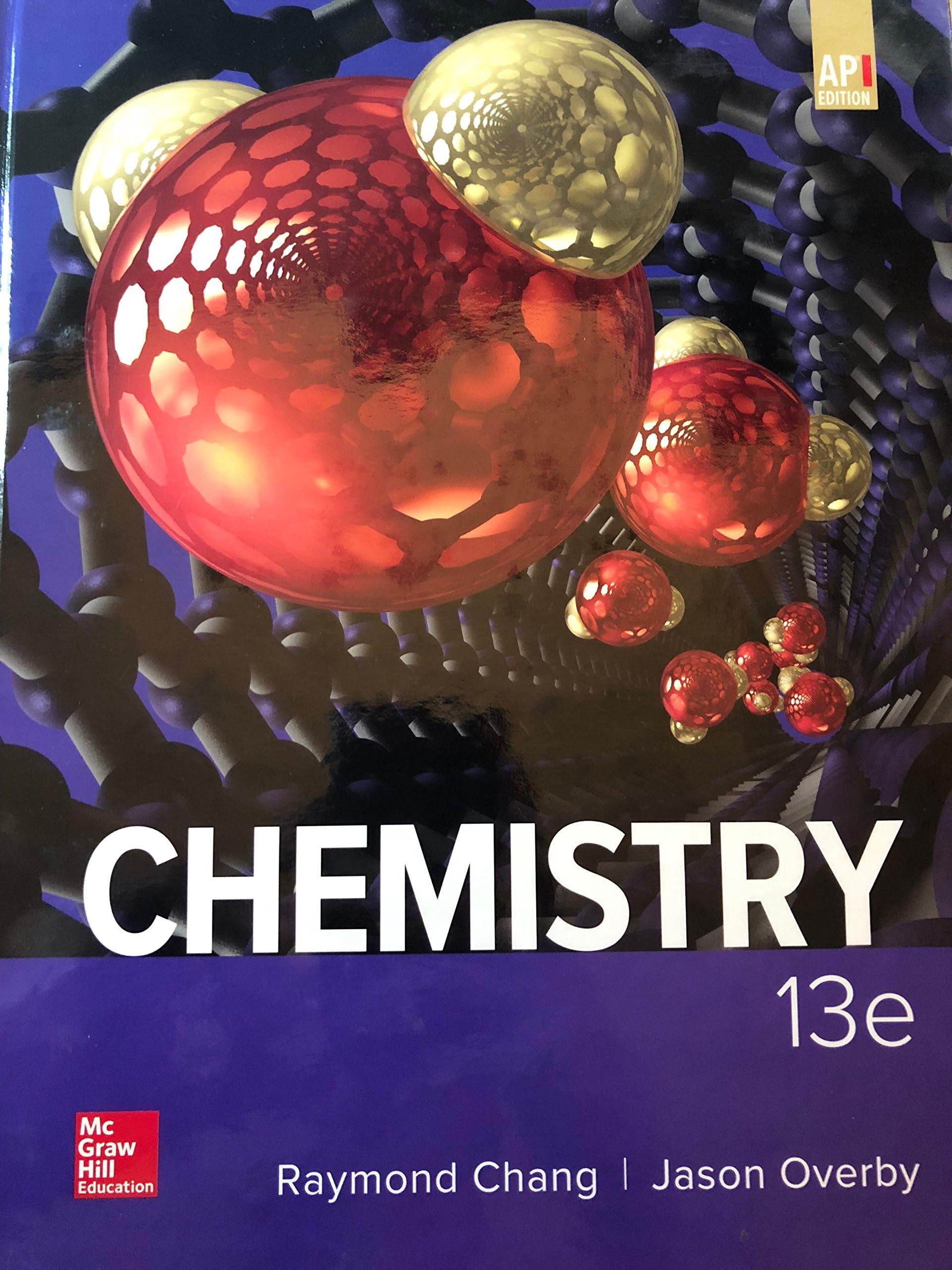 Chang, Chemistry, 2019, 13e (AP Edition) Student Edition (AP CHEMISTRY CHANG)