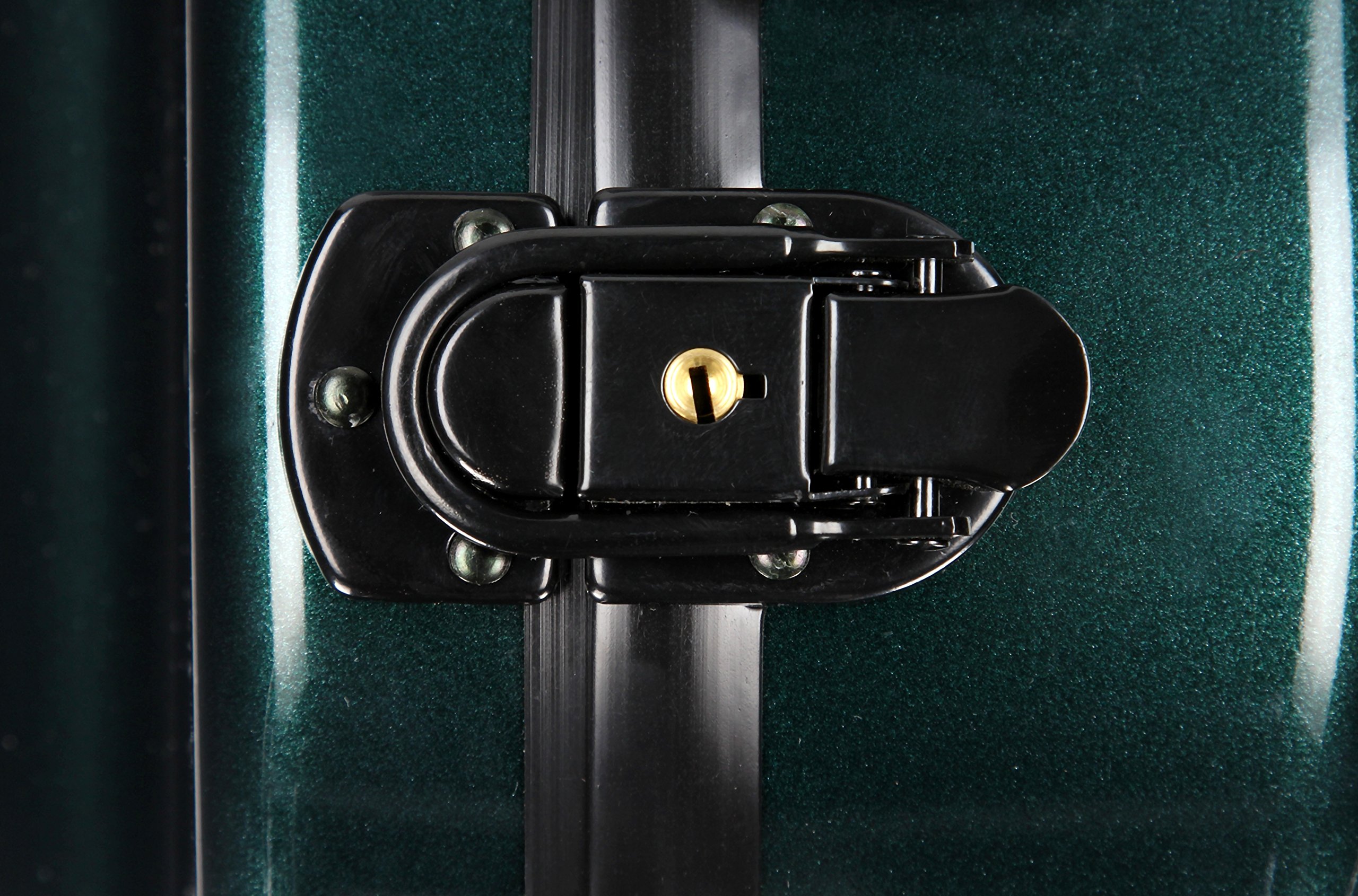 M-Case Valigetta in Fibra di Vetro Ultra Light per Violino 4/4 Verde