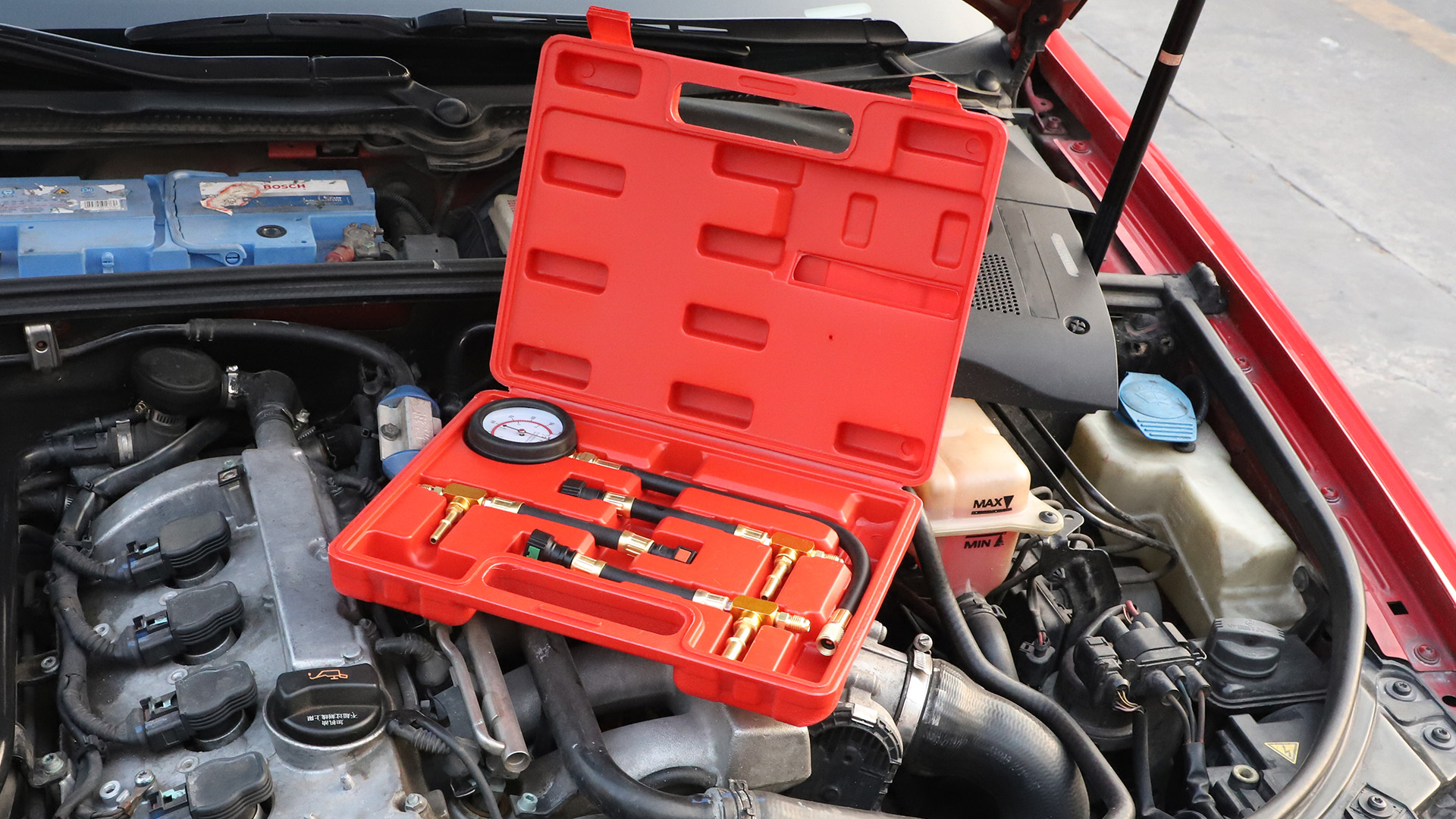 ATD® 5578 - 0 To 150 Psi Master Fuel Injection Pressure Tester Kit - View #6