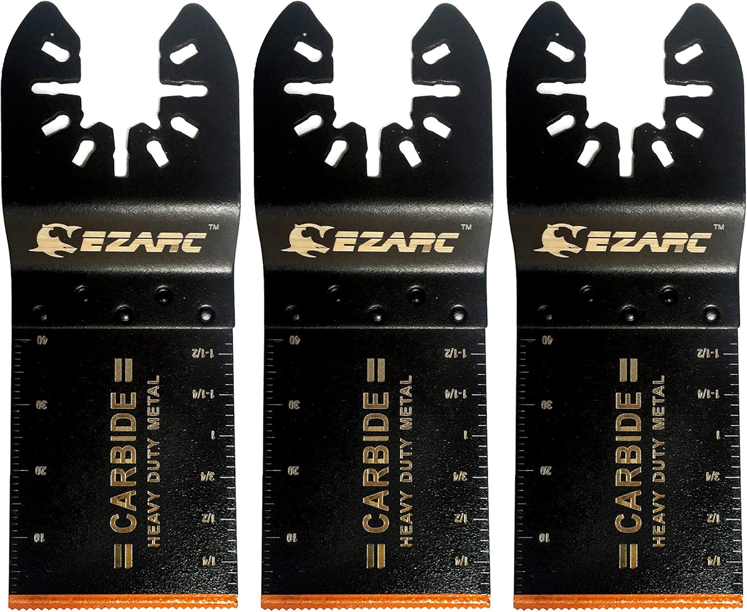 EZARC Carbide Oscillating Multitool Saw Blades for Hard Material, Metal