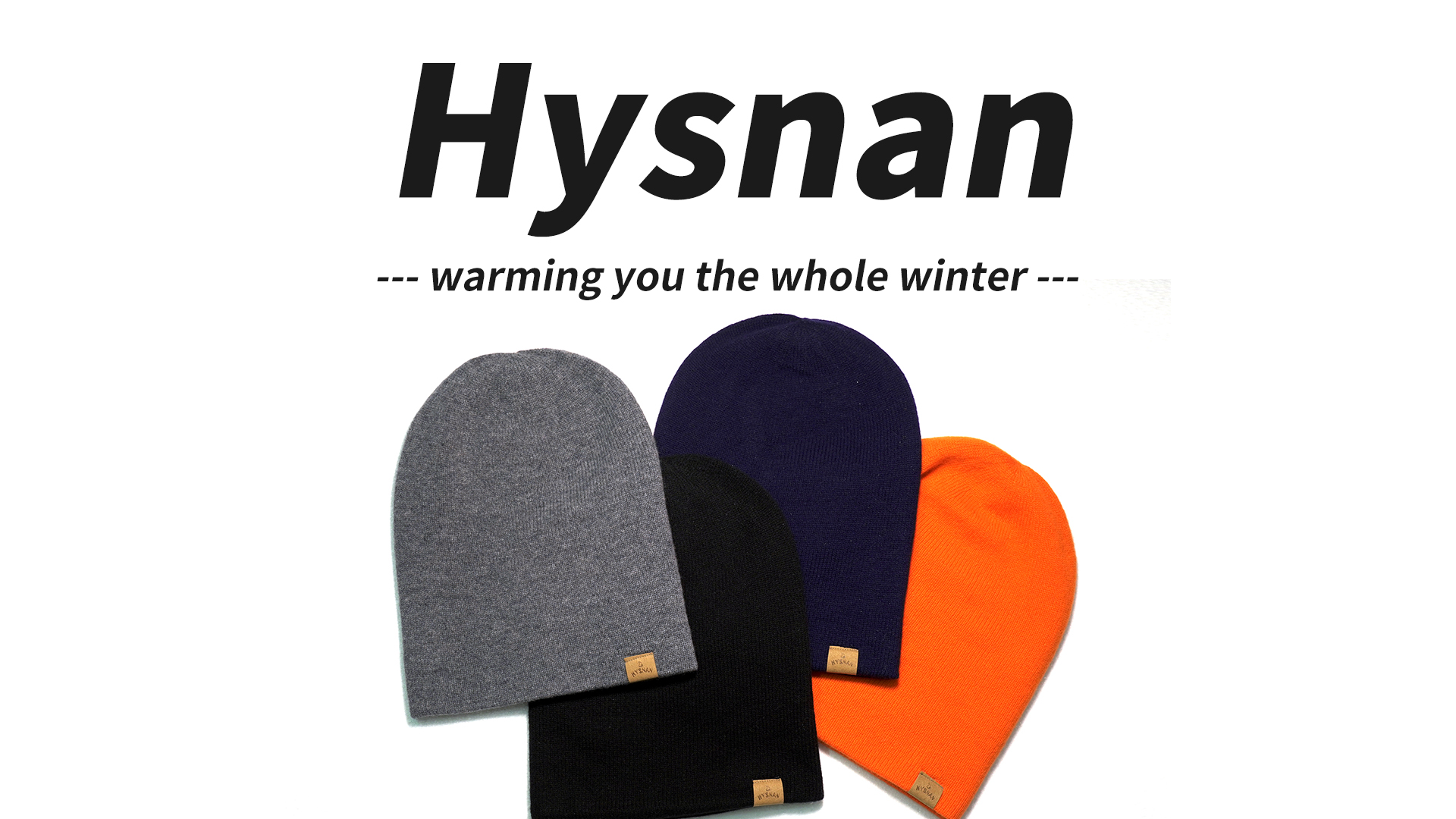 Hysnan Mens Beanie Merino Wool Warm Hats for Women Men Knit