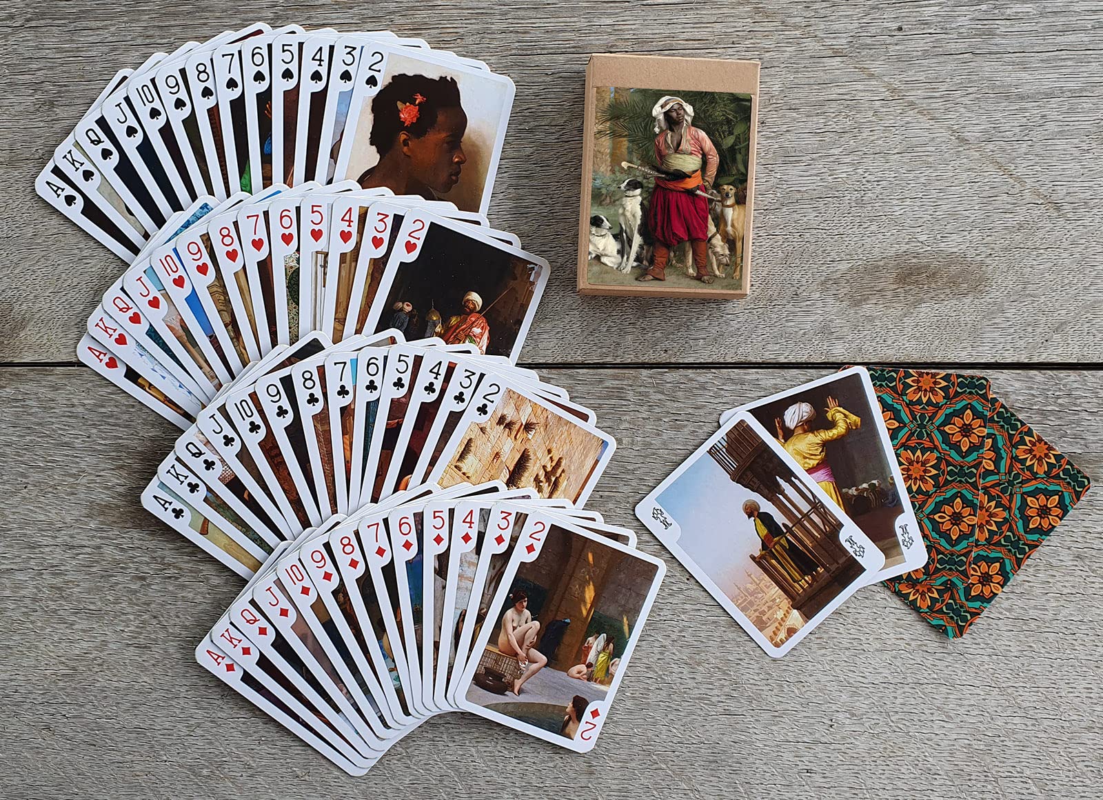 FLONZGIFT Arabian Antique Playing Cards (Poker Deck 54 Cards