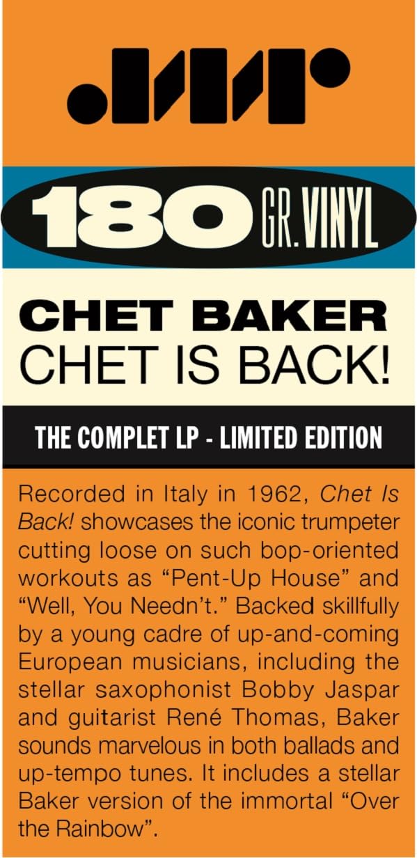 Chet Is Back