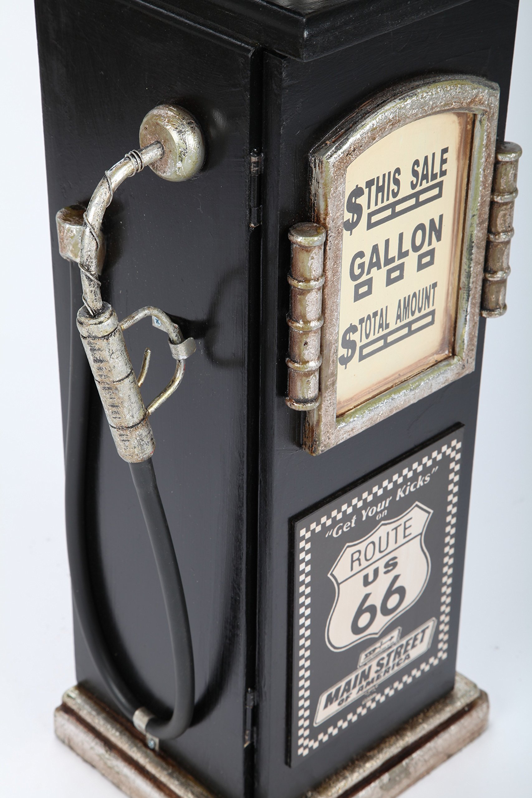 UVP 109 - Armadietto porta CD in stile retrò con pompa di benzina