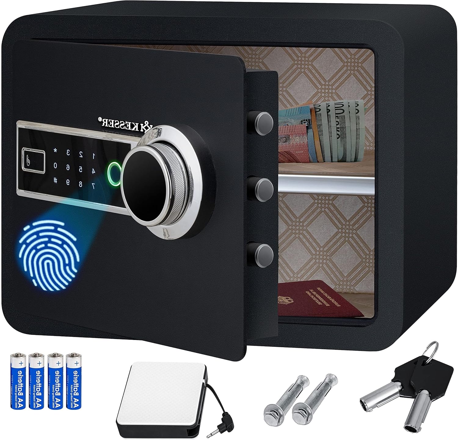 kesser tresor fingerabdruck