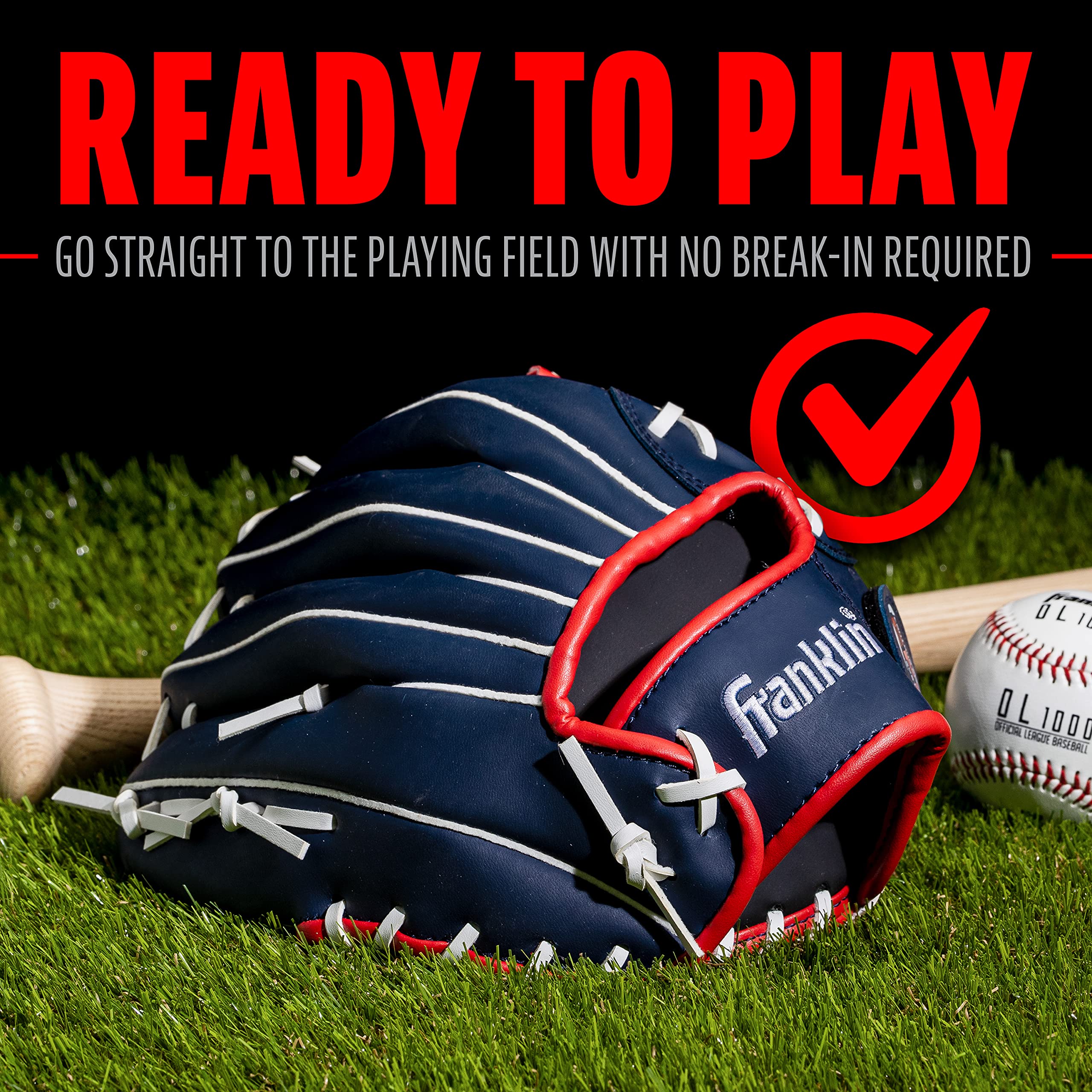Franklin Sports Field Master USA Series rękawice baseballowe - miotacz praworęczny