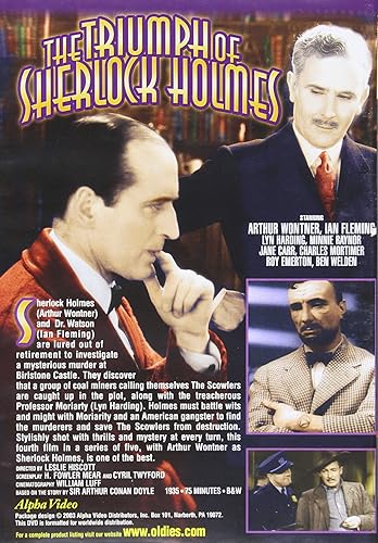 Miniatura 4 de Sherlock Holmes Rarities - Juego en caja (Asesinato en los Baskervilles El signo de los cuatroUn estudio en escarlataEl triunfo de Sherlock Holmes)
