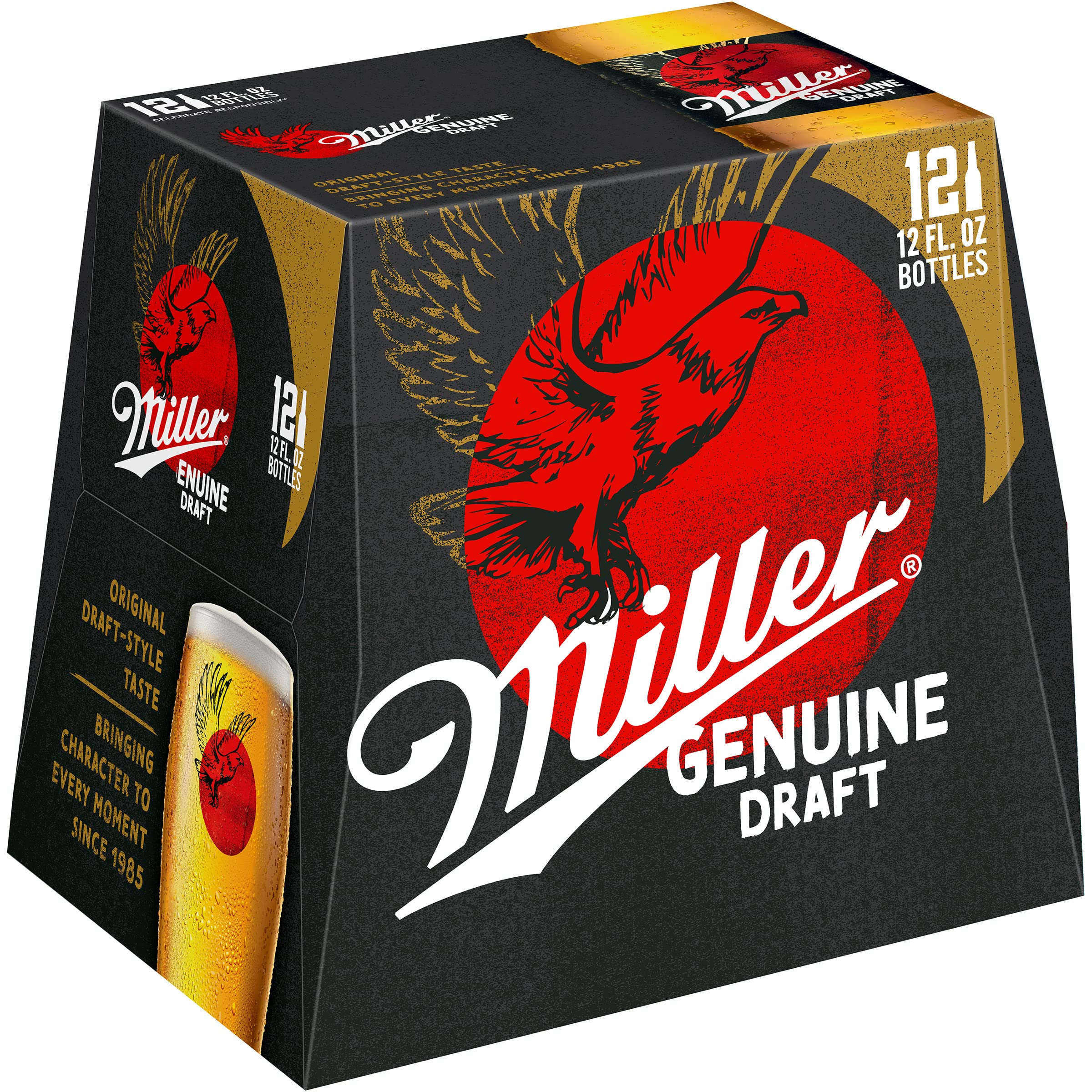 Amazon.com: Miller Brewing, Draft, 12pk, 12 Fl Oz : Grocery