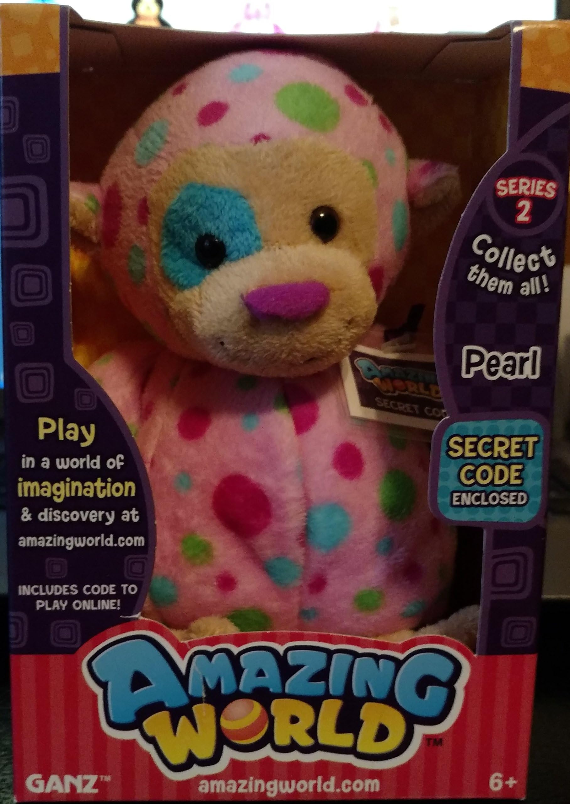Series 2 Pearl the Monkey Interactive Plush Toy - 5.5"