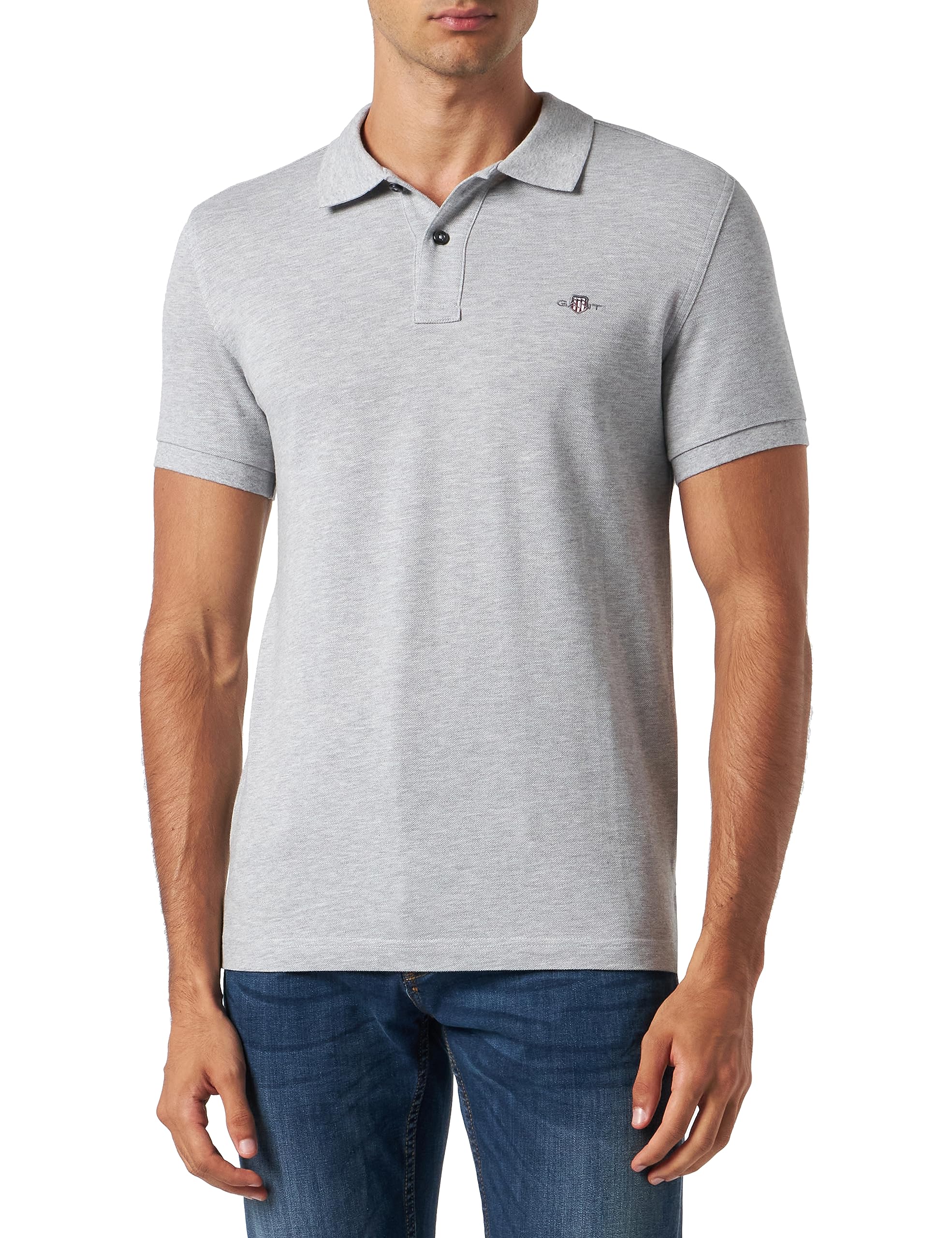 Gant Herren Slim Shield Ss Pique Polo Polohemd