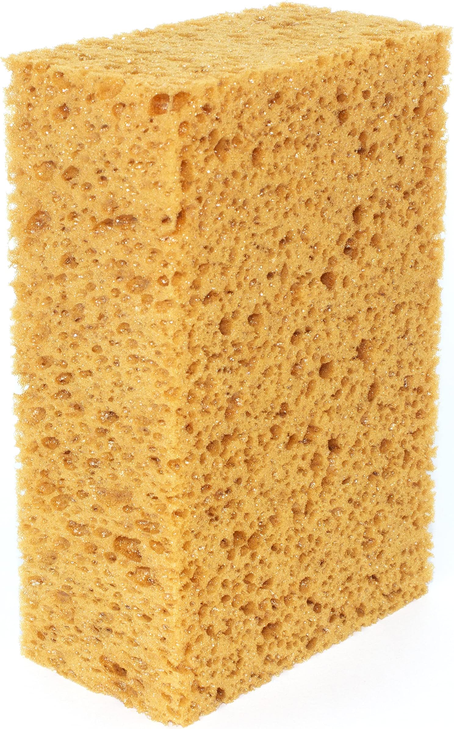 Car Wash Sponge. Made in Europe. 7.9x5.1x2.8 inches. Large Sponge for Auto, Truck, Motorcycle, Bike Washing. Boat Bail Sponge